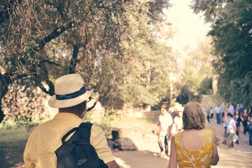 People In Sunny Park
