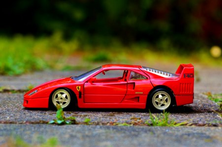 Toy Red Ferrari