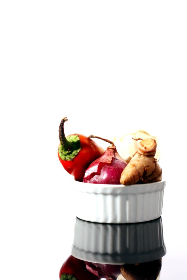 Bowl Of Fresh Natural Seasonings
