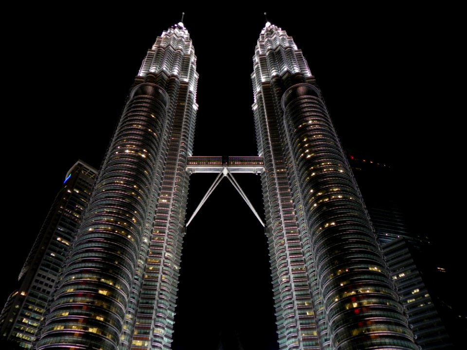 Petronas Tower During Nighttime