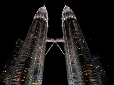 Petronas Tower During Nighttime