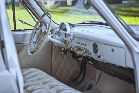 Vintage Car Interior