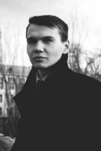 Portrait Of Man Against Sky
