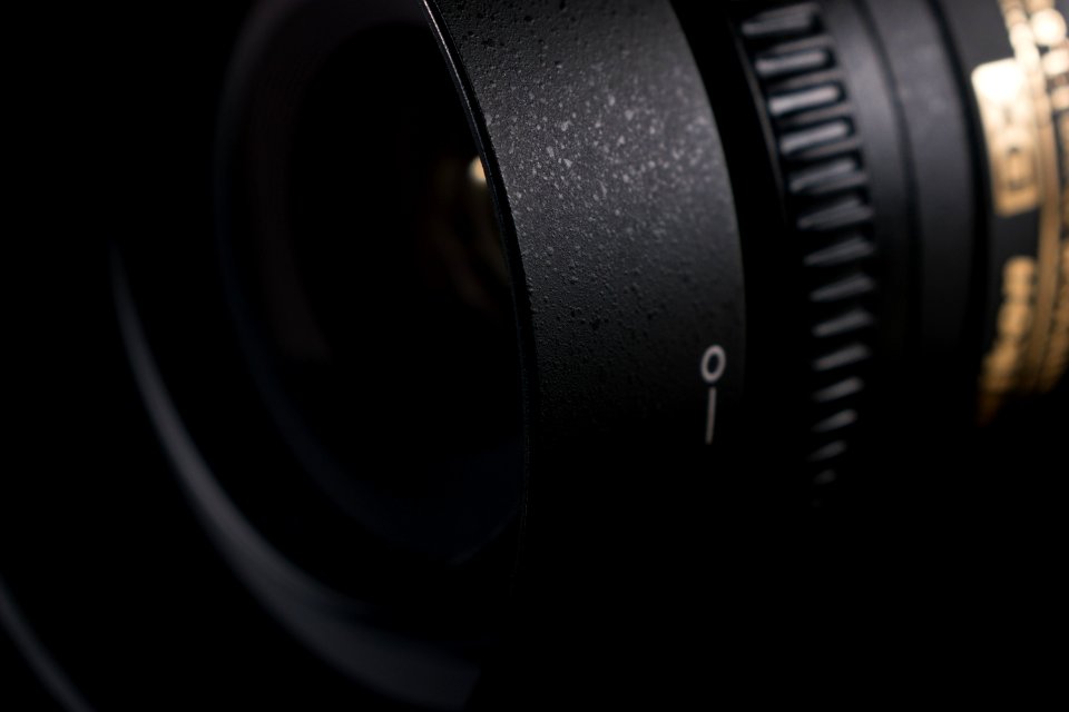 Close Up Of Camera Lens