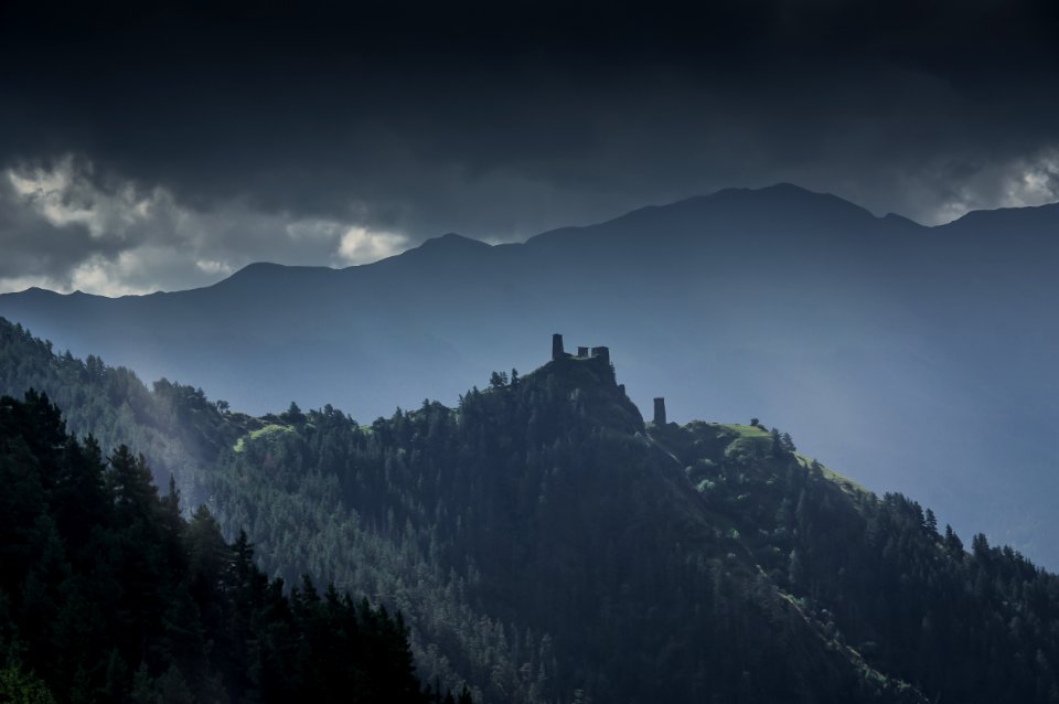 Landscape Photography Of Forest Mountain
