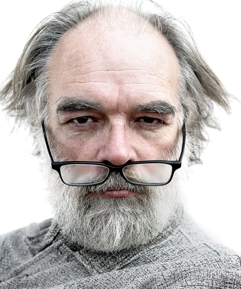 Man With Falling Glasses