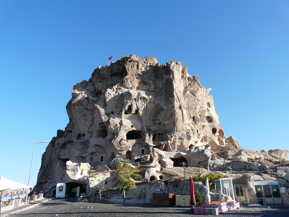 Nev��ehir turkey rock apartments