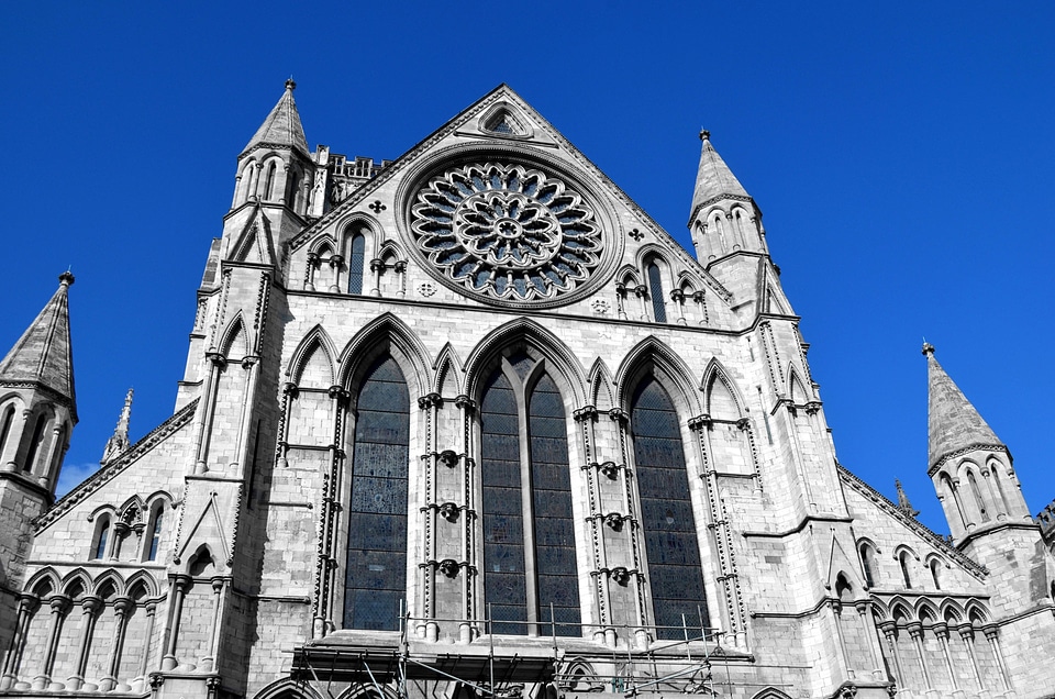 York sky blue landmark