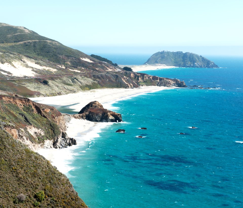 Pacific Coast Highway Scenic. Original image from Carol M. Highsmith’s America, Library of Congress collection.
