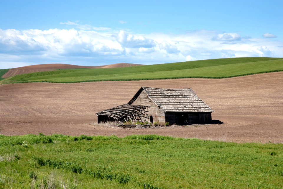 Barn, Idaho (2005) by Carol M. Highsmith. Original image from Library of Congress.