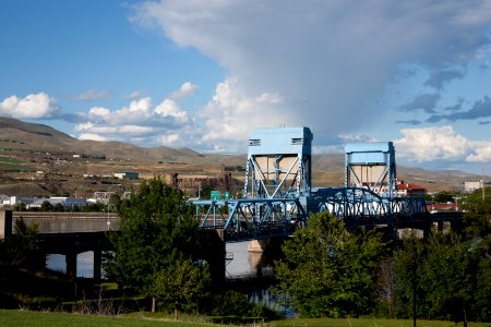 Bridge to Lewiston, Idaho (2005) by Carol M. Highsmith. Original image from Library of Congress. photo