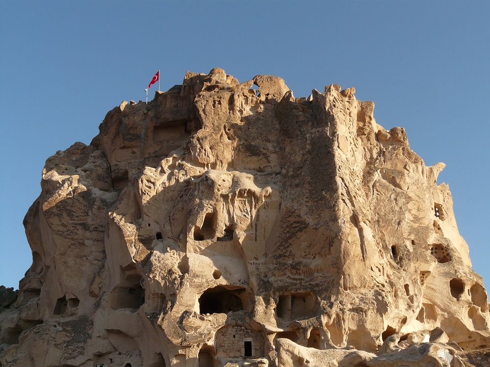 Nev��ehir turkey rock apartments