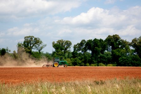 Farmland in Monroe County, Alabama. Original image from Carol M. Highsmith’s America, Library of Congress collection. photo