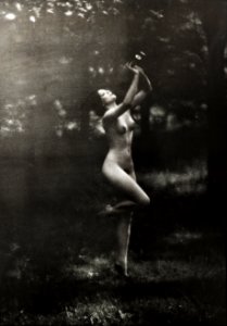 Nude Dancer with Aulos (ca. 1911–1916) by Arnold Genthe.
