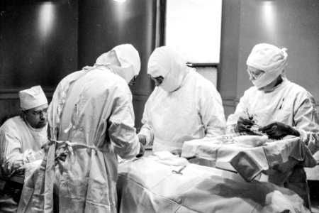 Operation at Herrin Hospital (private), Herrin, Illinois (1939). photo