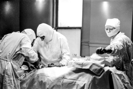 Surgical nurse, Herrin Hospital (private), Herrin, Illinois (1939). photo