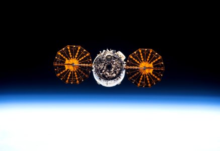 The Cygnus spacecraft. photo