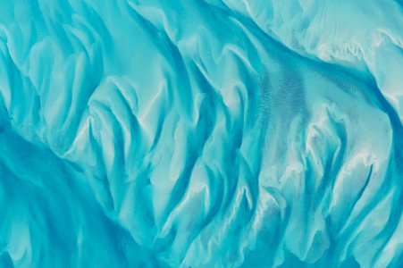 On board the International Space Station NASA astronaut Scott Kelly captured this blue water image.
