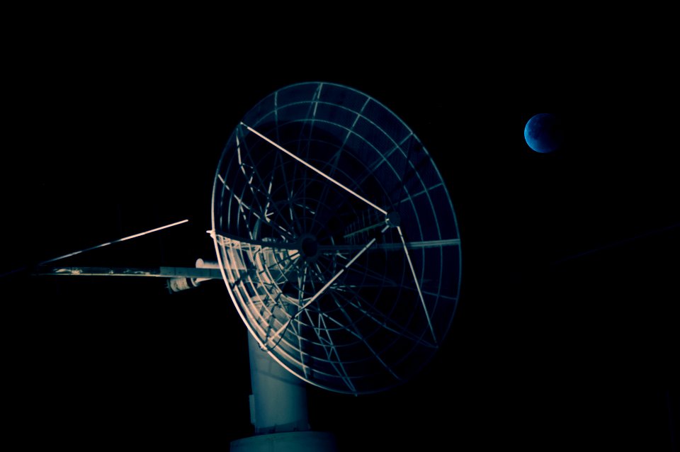 California’s NASA Armstrong Flight Research Center captures a supermoon, a blue moon and a lunar eclipse at the same time.