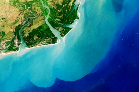 The Zambezi, the fourth largest river in Africa, and the largest east-flowing waterway.