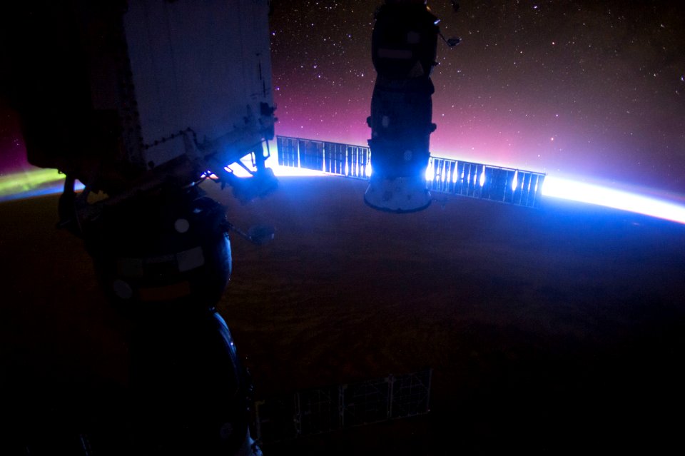 Sunrise as viewed from the International Space Station Nov. 17, 2015.