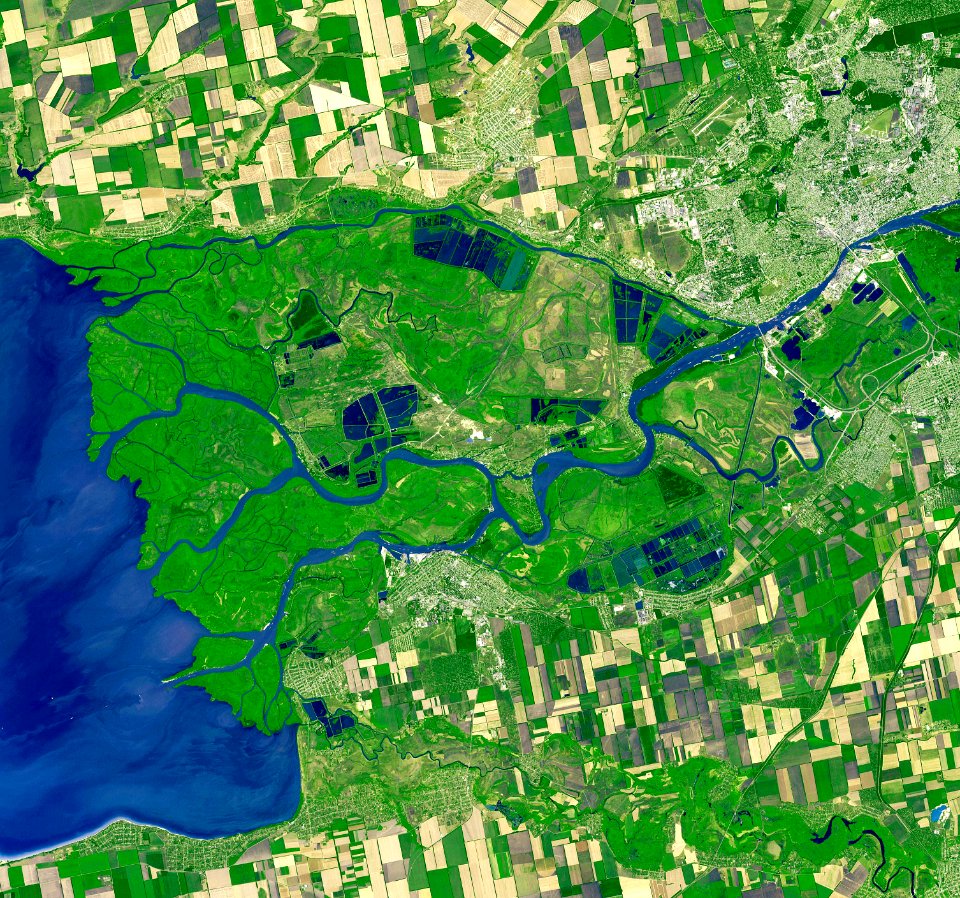 Rostov-on-Don, a Russian City on the Don River, 32 kilometers from the Sea of Azov.