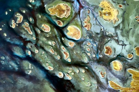 Lake Mackay, the largest of hundreds of ephemeral lakes scattered throughout Western Australia and the Northern Territory.