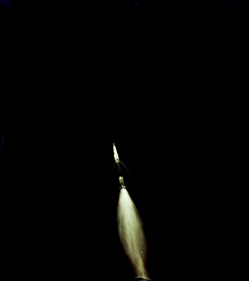 Liftoff of the Apollo 11 lunar landing mission.