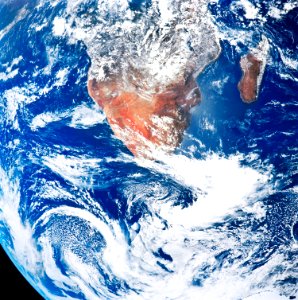 Earth from the space.
