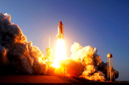 Discovery lifts off from Launch Pad 39A at NASA's Kennedy Space Center in Florida beginning its final flight, the STS-133 mission, to the International Space Station, Feb 24. photo