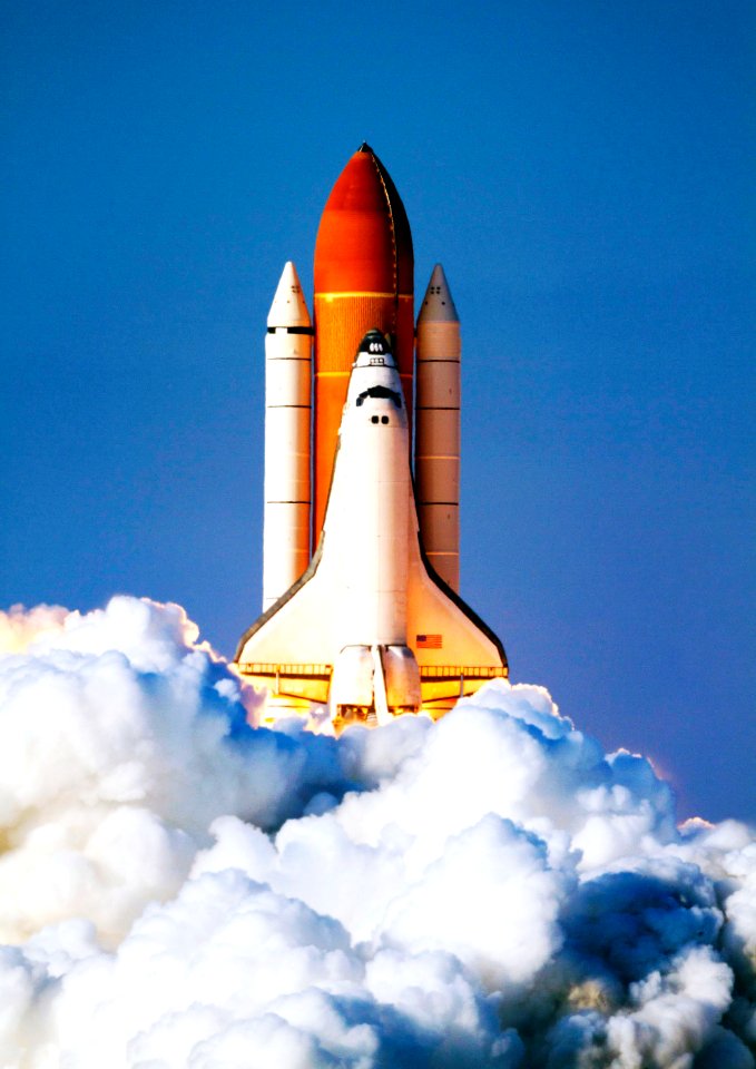Discovery lifts off from Launch Pad 39A at NASA's Kennedy Space Center in Florida beginning its final flight, the STS-133 mission, to the International Space Station, Feb 24.