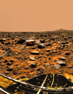 Pathfinder on Mars. Dec 12th, 1997.