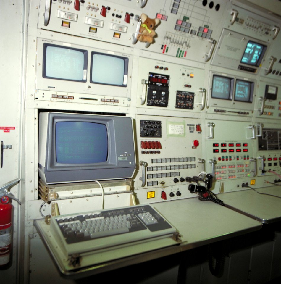Cornell University, Infrared Interferometer mission directors console.