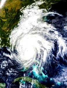 Hurricane Matthew. This is a visible image of Major Hurricane Matthew taken from NASA's Terra satellite on Oct. 7 at 12 p.m. photo