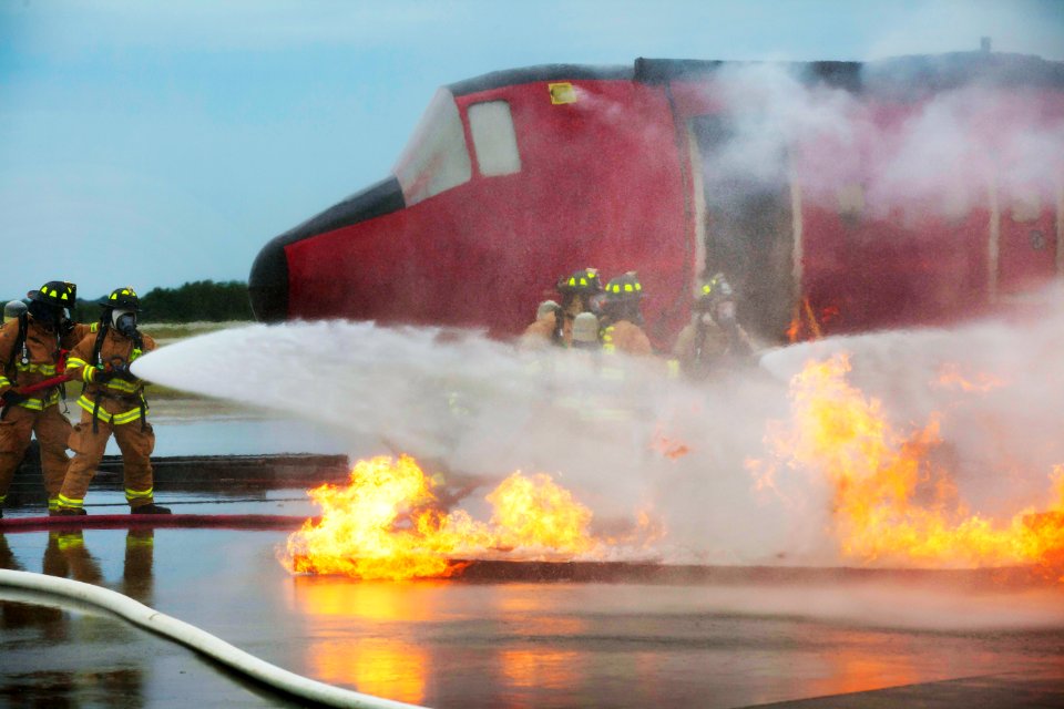 Special Rescue Operations firefighters with NASA Fire Rescue Services at NASA’s Kennedy Space Center.