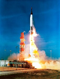 Mercury-Atlas 2 liftoff. photo