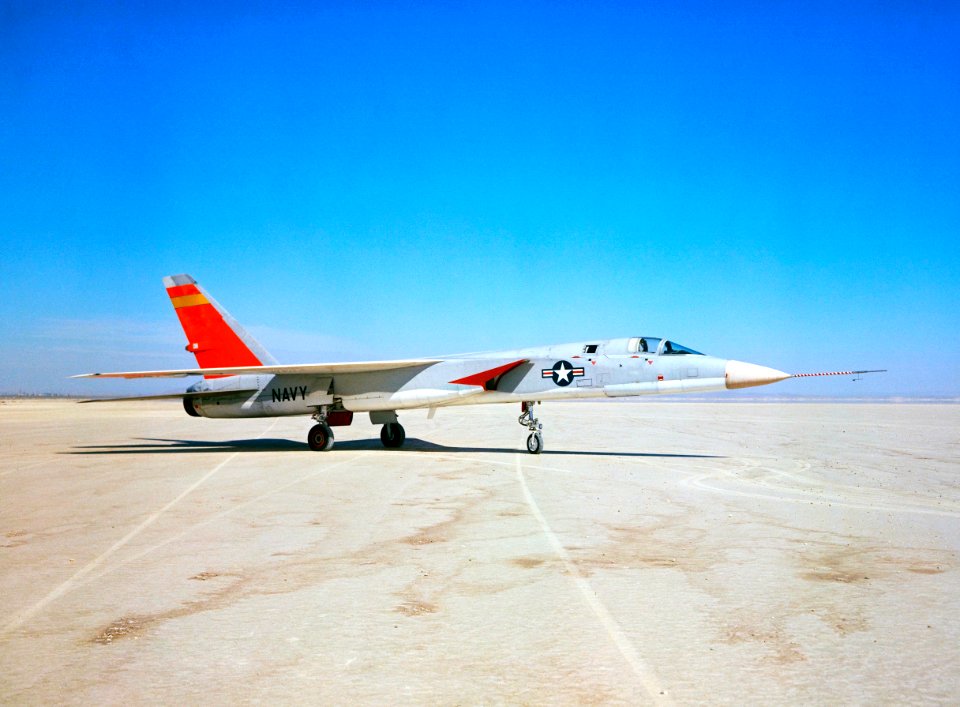 A-5A Vigilante arrived from the Naval Air Test Center, Patuxent River, MD, on December 19, 1962.
