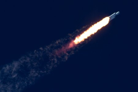 Falcon Heavy Demo Mission (2015). photo