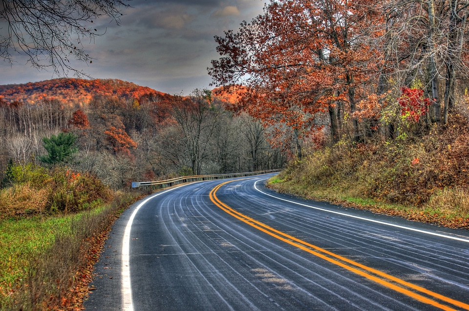 Wisconsin hills autumn