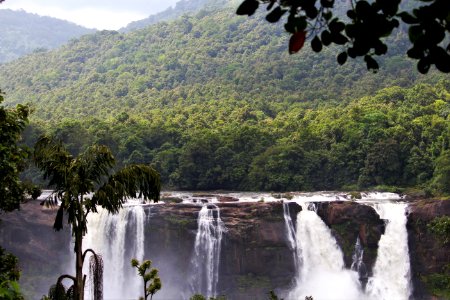 Scenic View Of Waterfall