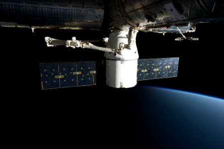 SpaceX COTS On ISS