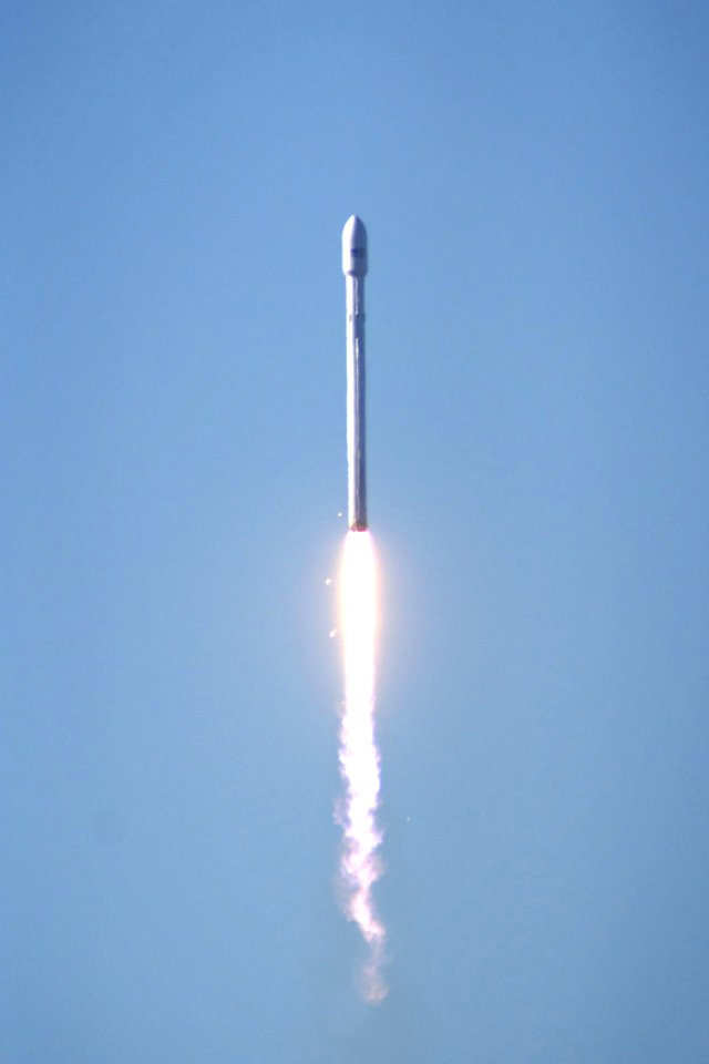 SpaceX Falcon Rocket Liftoff