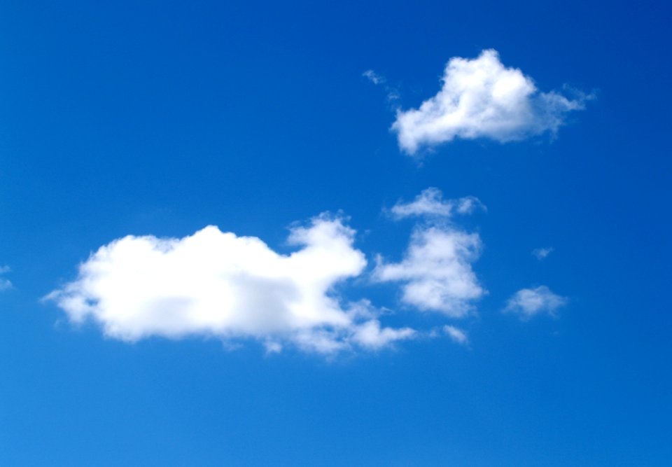 Blue Sky And White Clouds