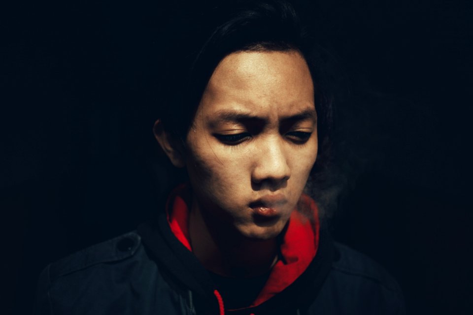 Portrait Of Serious Man