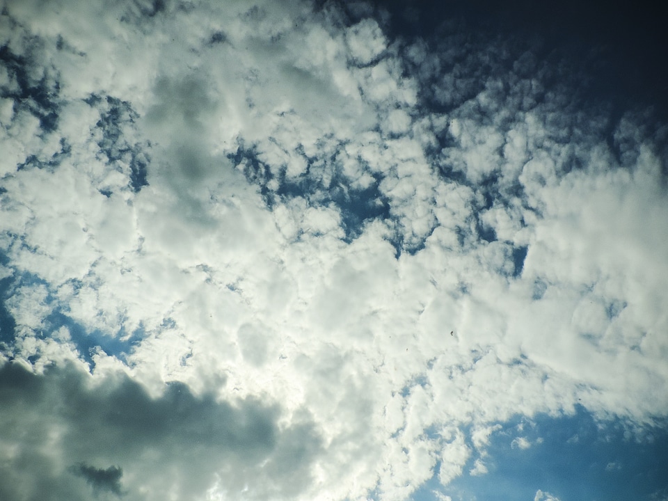 The background view blue