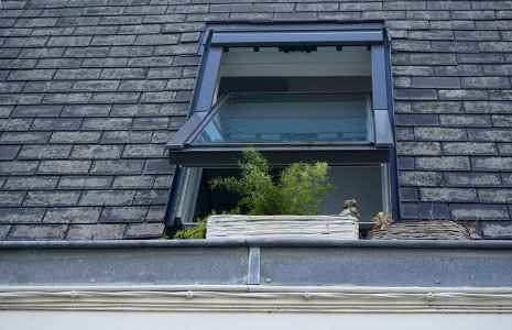 Clear Glass Window Open