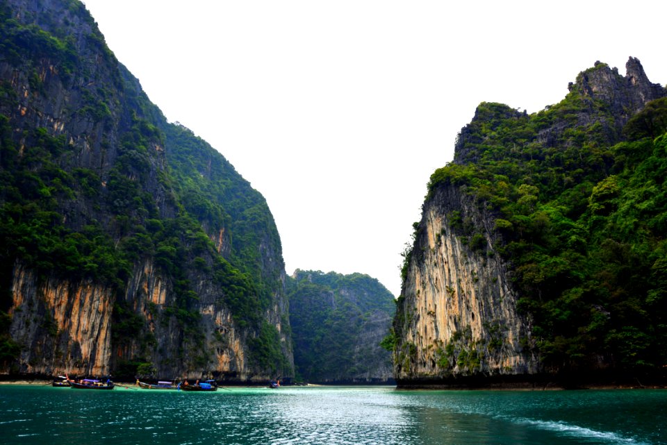 Cliffs Along Waterfront