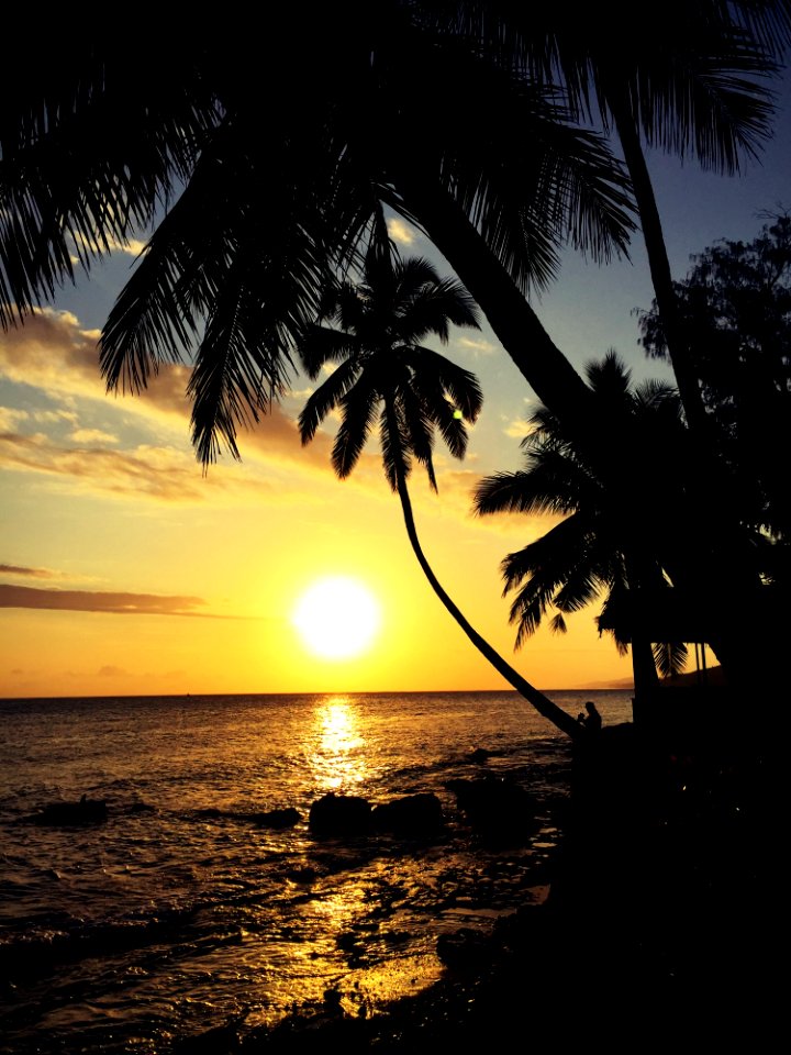 Sunset At Beach photo