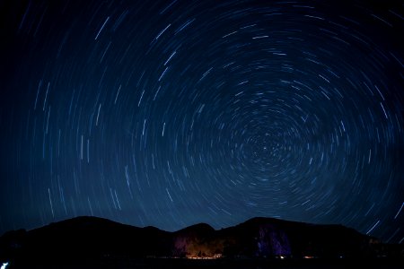 Timelapse Photography Of Stars At Night