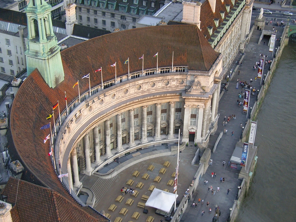 City urban buildings